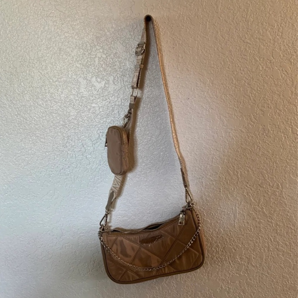 Steve Madden Bvetta Crossbody Bag (Beige)
